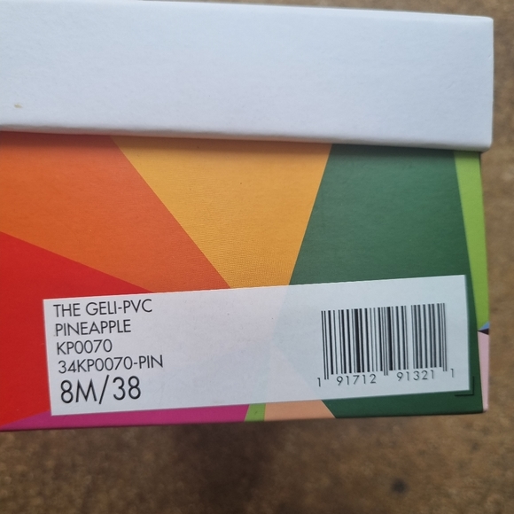 KATY PERRY Scented Pineapple Sandals Size 8 - Picture 9 of 10